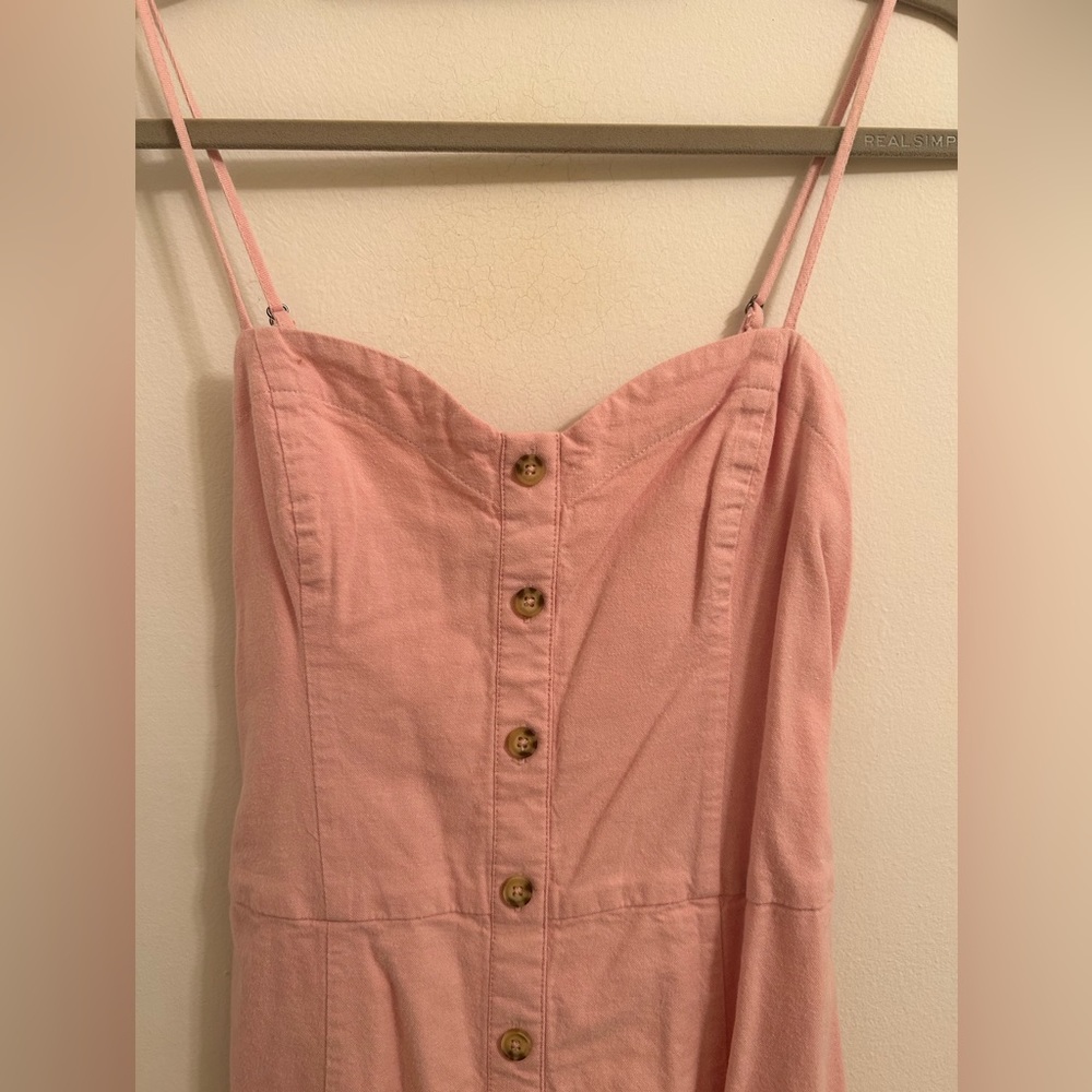 Nwot Abercrombie & Fitch Button Front Mini Dress - image 6